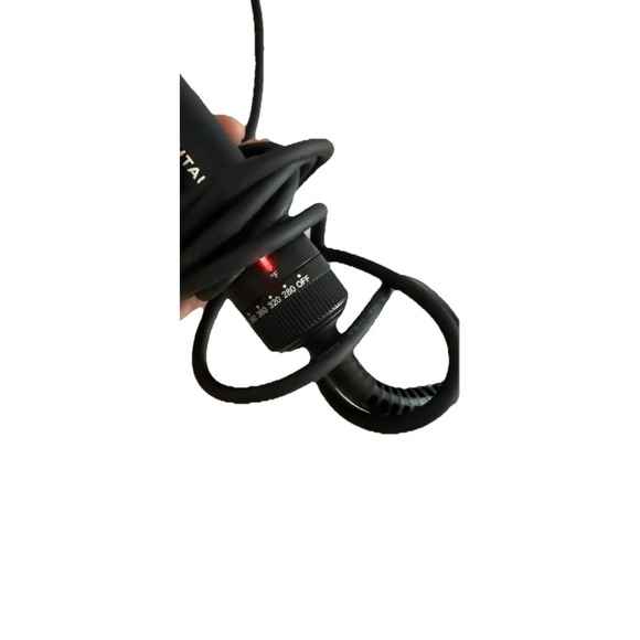 Wavytalk - Ceramic Hair Curling Wand - Matte Black - Adjustable Temp 280°F–430°F - Picture 4 of 4